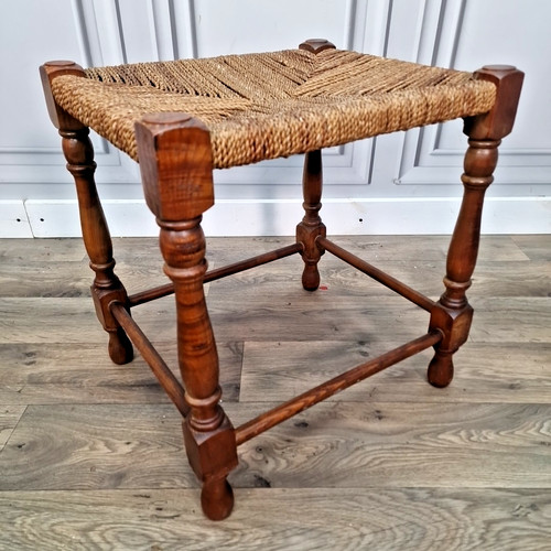 Retro vintage fußhocker - retro,