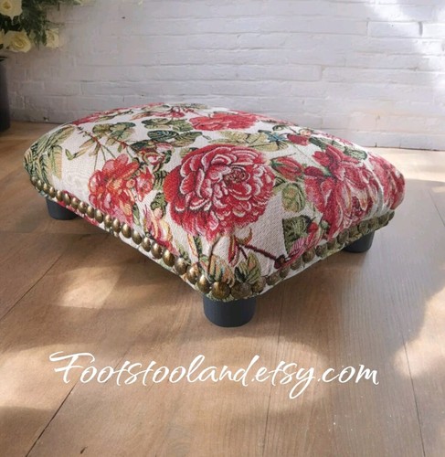 Blumenmuster fußhocker mit - fußhocker,
