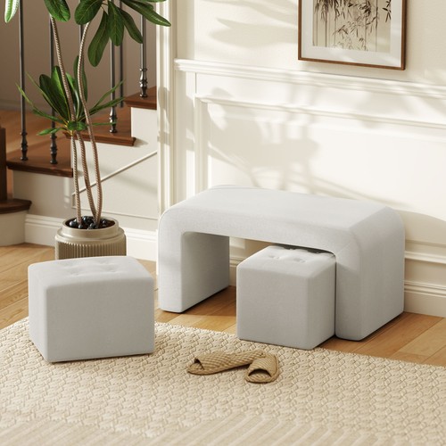 Homcom fußhocker - homcom,