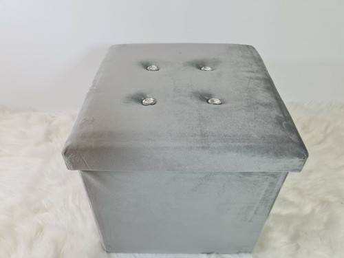 Faltbarer ottomane pouffe - faltbarer,