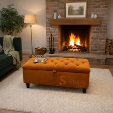 Lucia Chesterfield Fußhocker