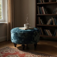 Blauer ovaler Deluxe