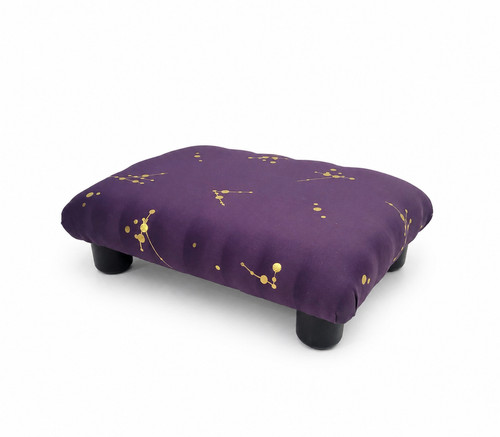 Lila gold handarbeit - lila,