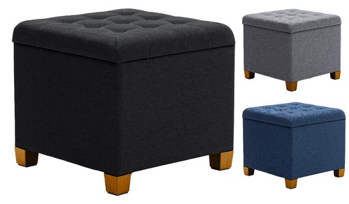 Ottomane aufbewahrung pouffe - ottomane,